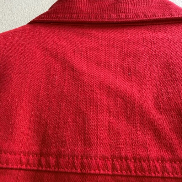 Talbots Vibrant Red Stretch Jacket - Picture 12 of 13
